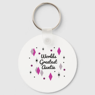 Porte-clés La meilleure tante du Midsiècle