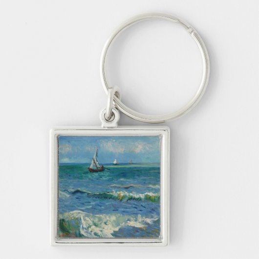Porte-clés La mer aux Saintes Maries de la Mer | Van Gogh (Devant)