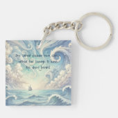 Porte-clés La mer et le prix (Dos)