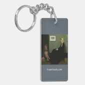 Porte-clés La mère de Whistler avec Wimsey le limier (Devant gauche)