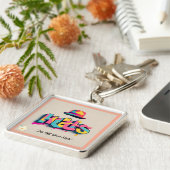 Porte-clés "La mode au sommet" (Côté)