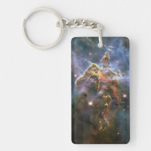 Porte-clés La montagne mystique en Carina Nebula Espace Hubbl
