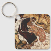 Porte-clés La mort et le fou par Egon Schiele (Recto)