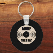 Porte-clés La Musique Déplace Le Beat (Recto)