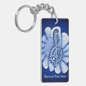 Porte-clés La musique est art (Devant gauche)