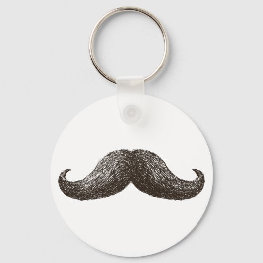 Porte-clés La Mustache (Lumière) (Recto)