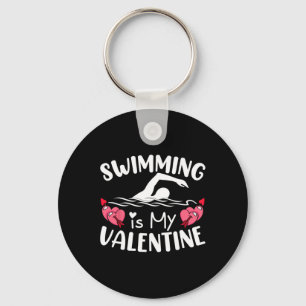 Porte-clés La natation Est Mon Valentine Garçons Filles Sport