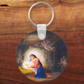 Porte-clés La Nativité du Christ (Recto)