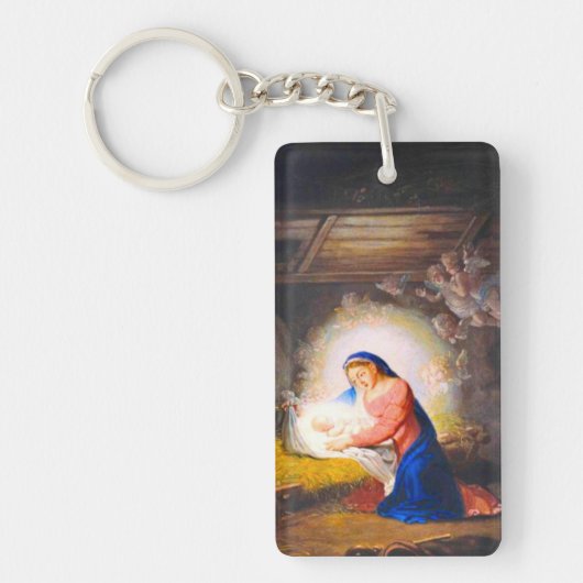 Porte-clés La Nativité du Christ (Devant)