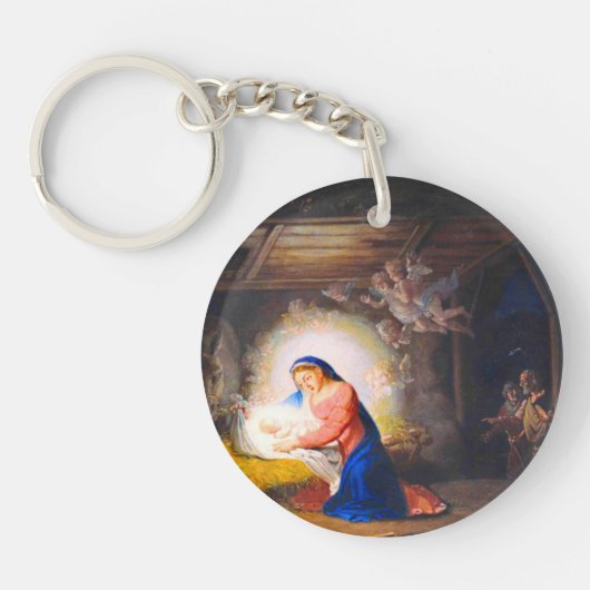 Porte-clés La Nativité du Christ (Devant)