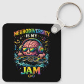 Porte-clés La Neurodiversité Est Ma Passion (Dos)