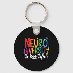 Porte-clés La Neurodiversité Est Une Belle Sped Et Autisme Ad