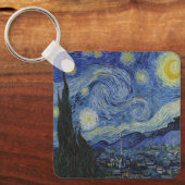 Porte-clés La nuit étoilée de Van Gogh (Recto)