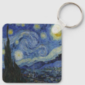 Porte-clés La nuit étoilée de Van Gogh (Dos)
