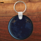 Porte-clés La nuit, lumière de la ville terrestre (Verso)