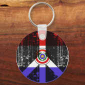 Porte-clés La Paix Au Paraguay (Recto)
