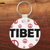 Porte-clés La Paix Au Tibet (Recto)