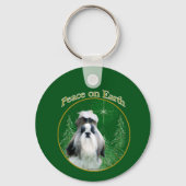 Porte-clés La paix de Shih Tzu (Verso)