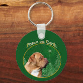 Porte-clés La Paix du Dogue de Bordeaux (Verso)