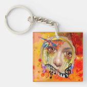 Porte-clés La palette de l'artiste (Devant)