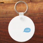 Porte-clés La paresse paie maintenant (Recto)