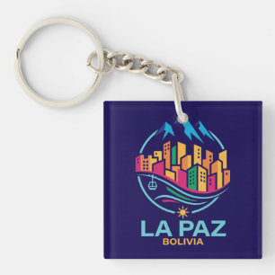 Porte-clés La Paz Bolivie Amérique du Sud