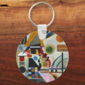 Porte-clés La peinture Abstraite de Kandinsky (Recto)