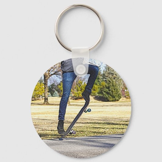Porte-clés La peinture d'Ollie (Recto)