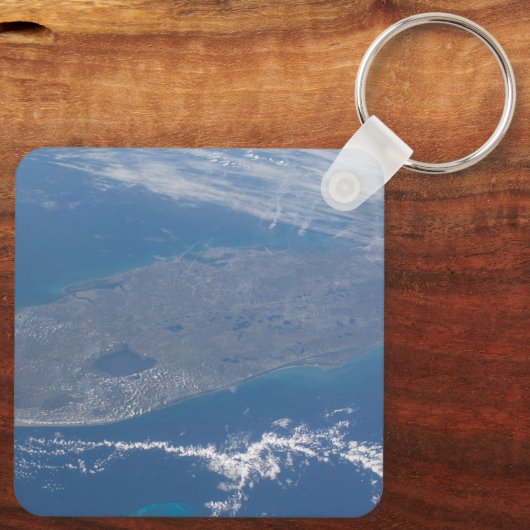 Porte-clés La péninsule de Floride. (Verso)