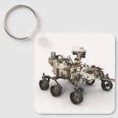 Porte-clés La Persévérance Mars Rover Sur Arrière - plan Blan (Recto)