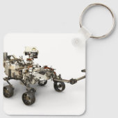 Porte-clés La Persévérance Mars Rover Sur Arrière - plan Blan (Dos)