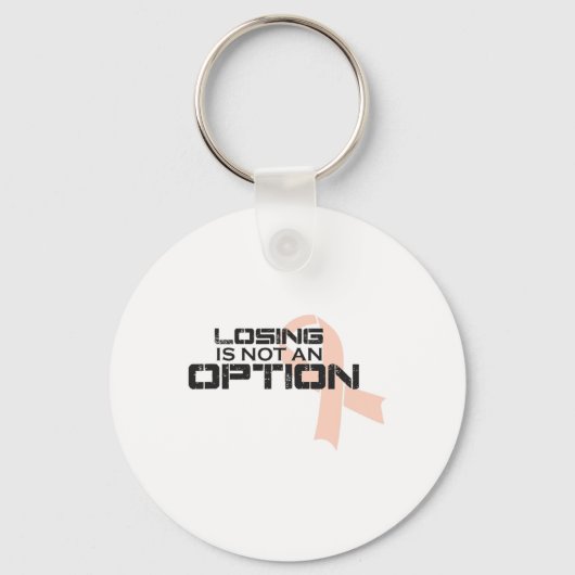 Porte-clés La Perte N'Est Pas Une Option Sensibilisation Au C (Recto)