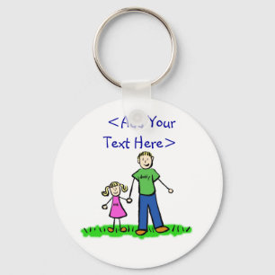Porte-clés La petite Porte - clé de papa (Blond)
