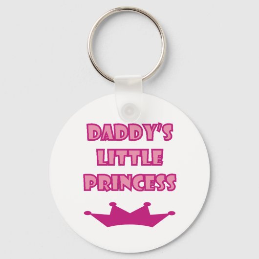 Porte-clés La petite princesse de papa (Recto)