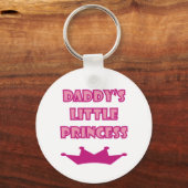 Porte-clés La petite princesse de papa (Recto)