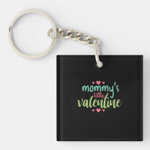 Porte-clés La petite Saint-Valentin de maman d'art couple