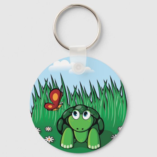 Porte-clés La petite tortue porte - clé (Recto)