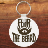 Porte-clés La peur de la barbe (Recto)