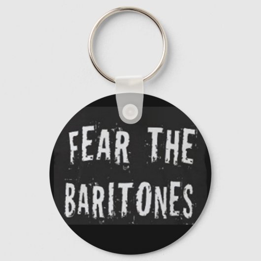 Porte-clés La peur des baritones (Recto)