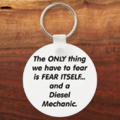 Porte-clés La peur mécanique diesel (Recto)
