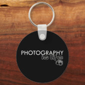 Porte-clés La photographie est la vie (Recto)