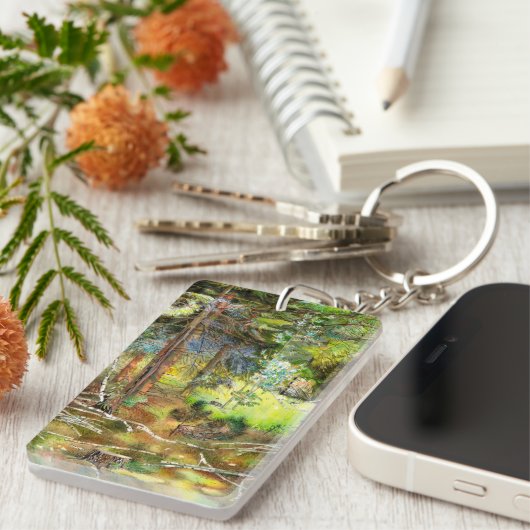 Porte-clés La pinède (Devant droit)