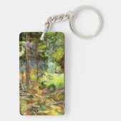 Porte-clés La pinède (Dos)