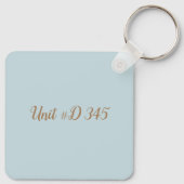 Porte-clés La plage côtière de Starfish (Dos)