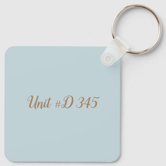 Porte-clés La plage côtière de Starfish (Dos)