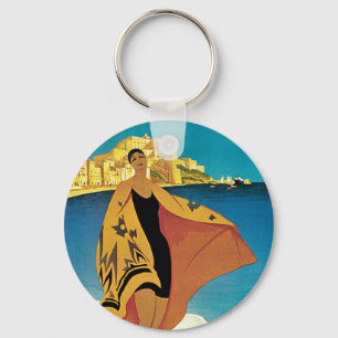 Porte-clés La Plage de Calvi, Corse