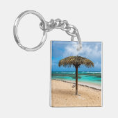 Porte-clés La plage de l'Anse des Rochers (Devant gauche)