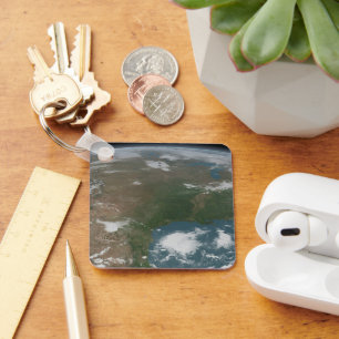 Porte-clés La Planète Panoramique Terre Et Les Etats-Unis. 2