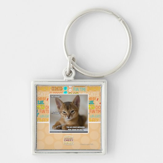 Porte-clés La plume est morte (Devant)