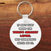 Porte-clés La plus grande blague d'avocat du monde (Recto)